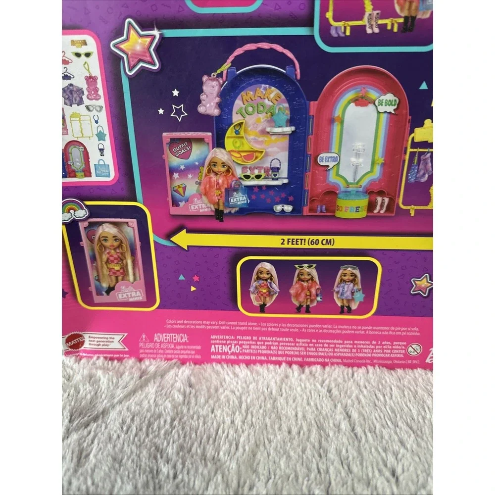 Barbie‎ Extra Minis Playset Boutique with Clothes and Accessories